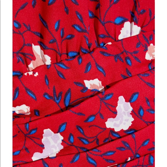 WALTER BAKER Clara Printed Peplum Blouse-NWT-XS - Picture 5 of 10